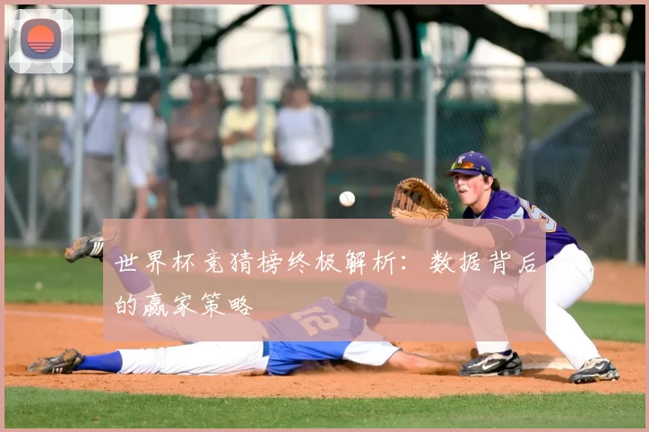 世界杯竞猜榜终极解析：数据背后的赢家策略