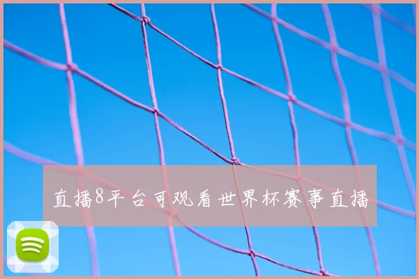 直播8平台可观看世界杯赛事直播