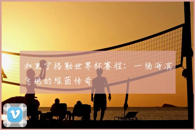 加里宁格勒世界杯赛程：一场海滨飞地的绿茵传奇
