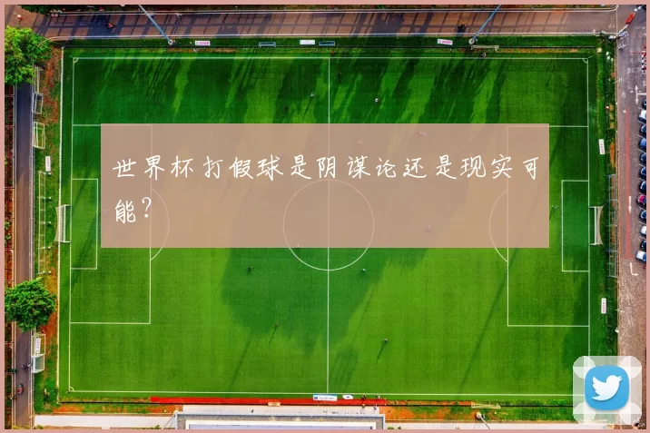 世界杯打假球是阴谋论还是现实可能?