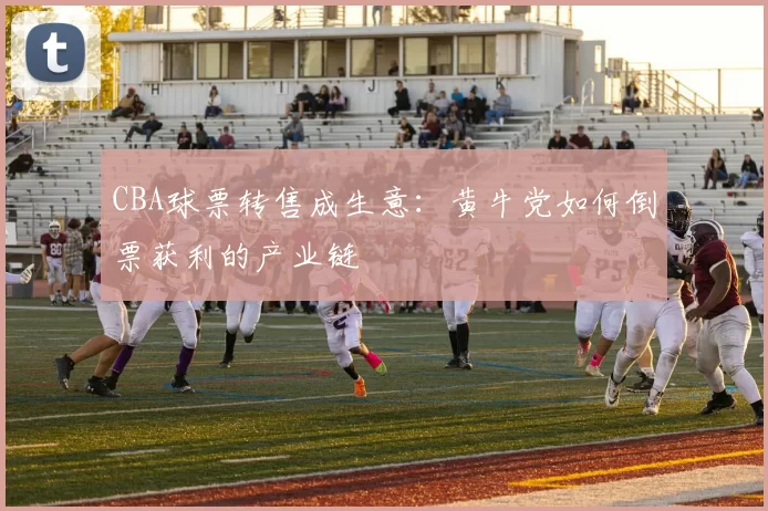 CBA球票转售成生意：黄牛党如何倒票获利的产业链
