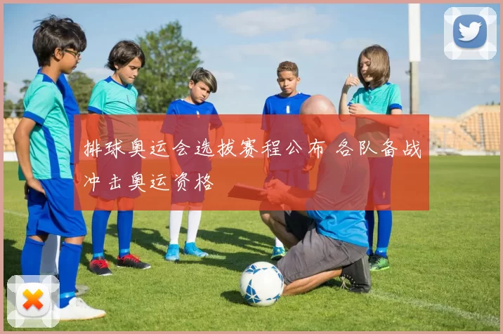 排球奥运会选拔赛程公布 各队备战冲击奥运资格